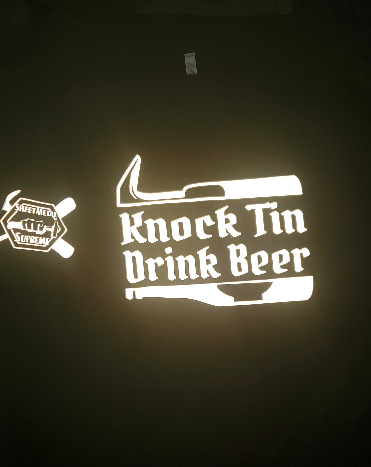 Knock Tin Drink Beer