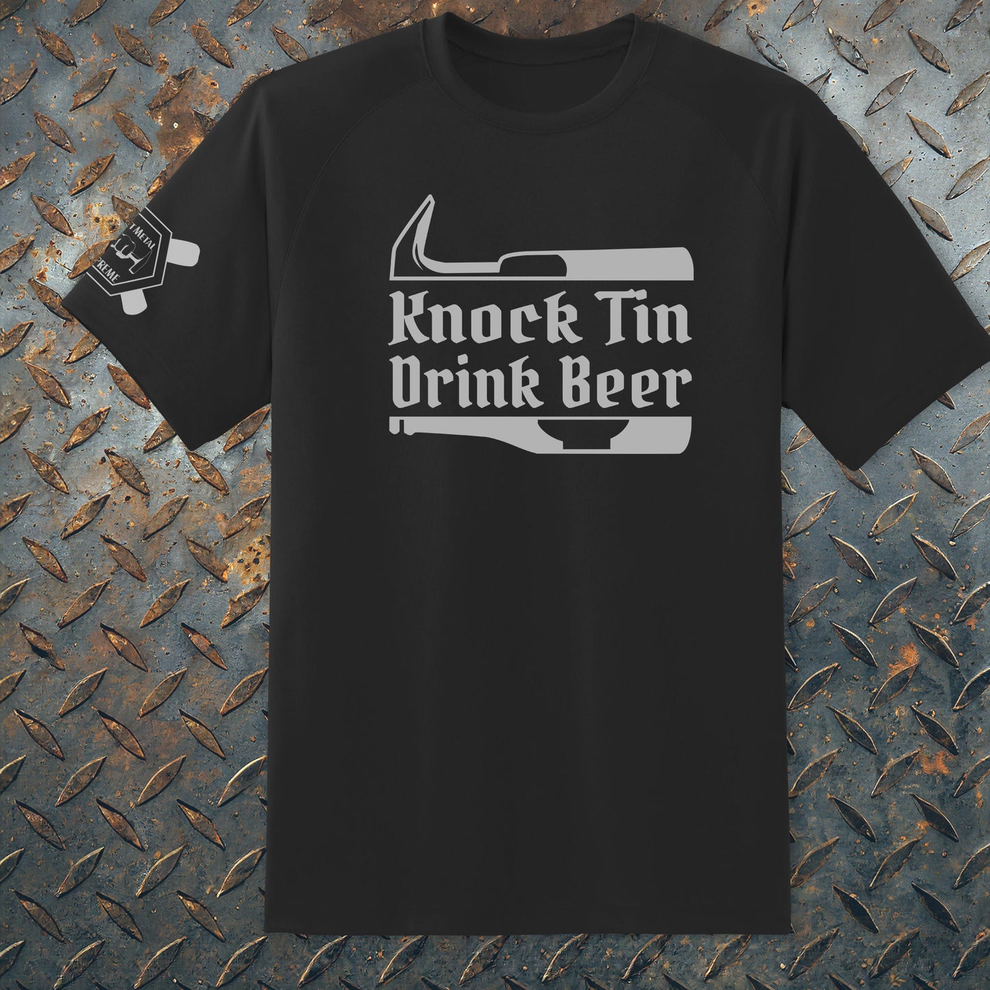 Knock Tin Drink Beer